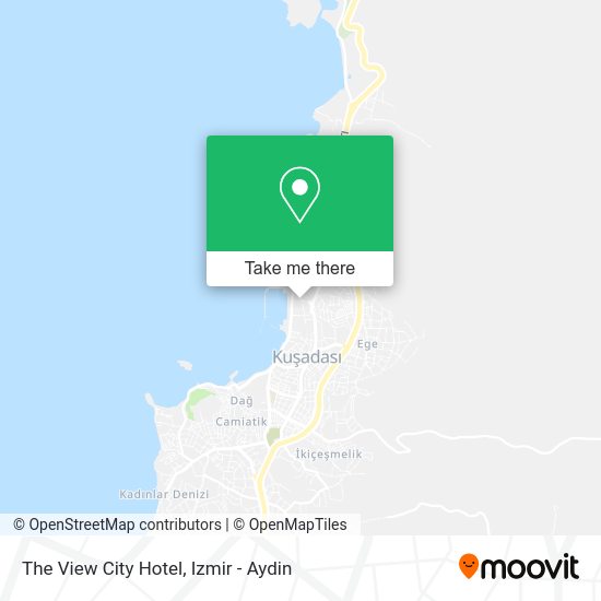 The View City Hotel map