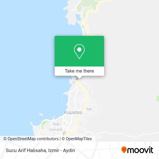 Sucu Arif Halısaha map
