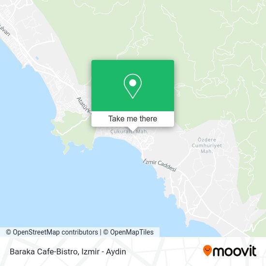Baraka Cafe-Bistro map