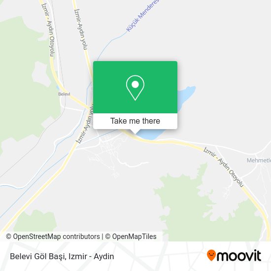 Belevi Göl Başi map