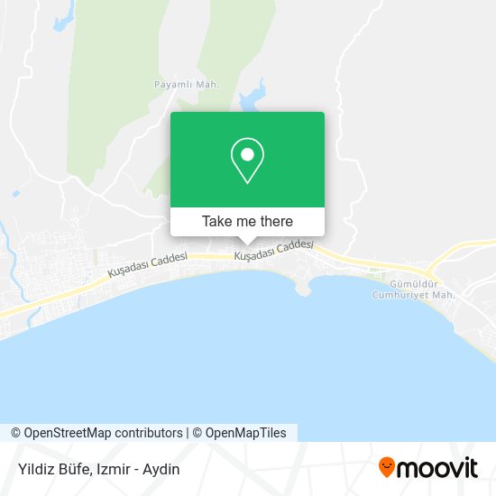 Yildiz Büfe map