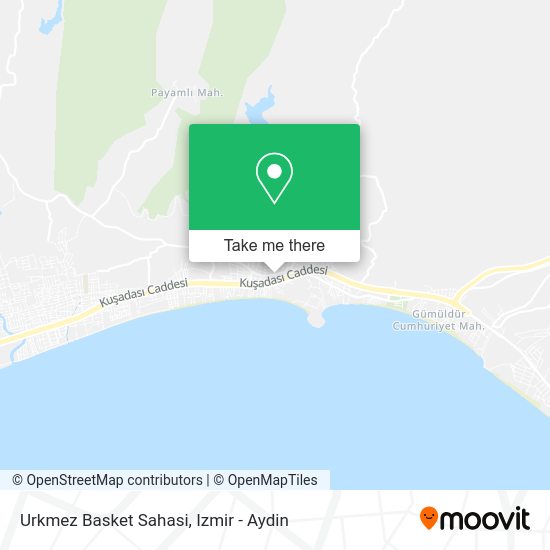 Urkmez Basket Sahasi map