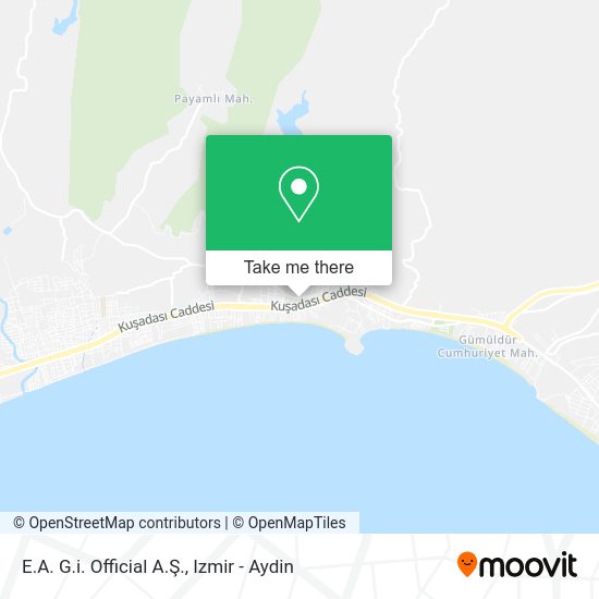 E.A. G.i. Official A.Ş. map