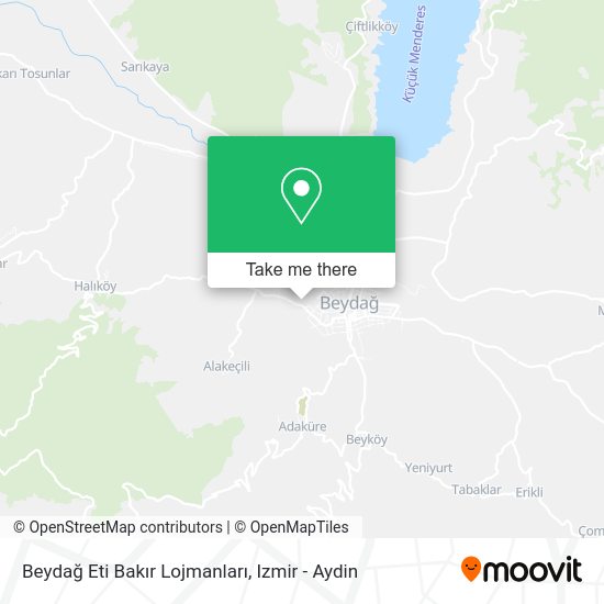 Beydağ Eti Bakır Lojmanları map