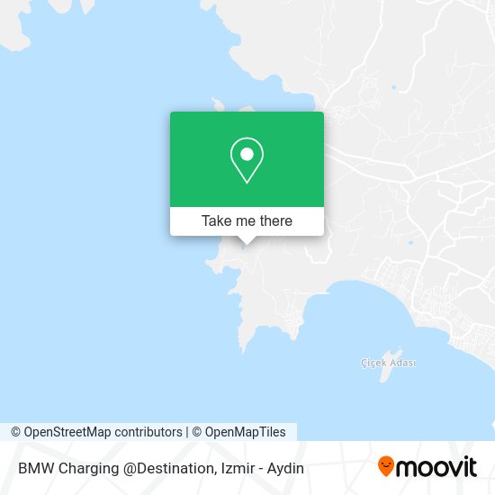 BMW Charging @Destination map