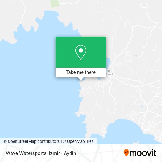Wave Watersports map