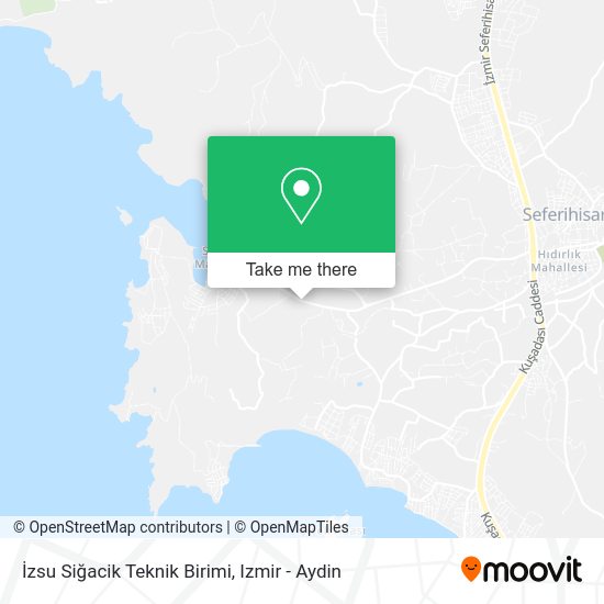 İzsu Siğacik Teknik Birimi map