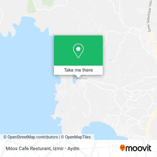 Mılos Cafe Resturant map