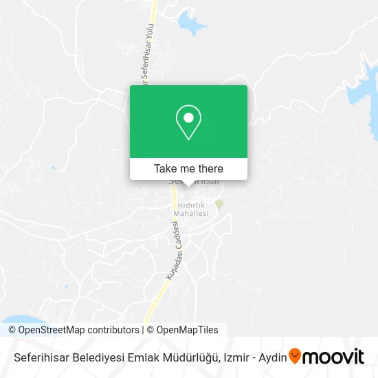 Seferihisar Belediyesi Emlak Müdürlüğü map