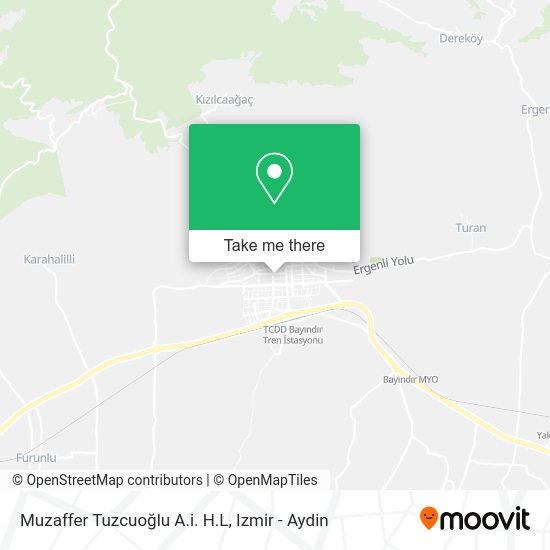 Muzaffer Tuzcuoğlu A.i. H.L map