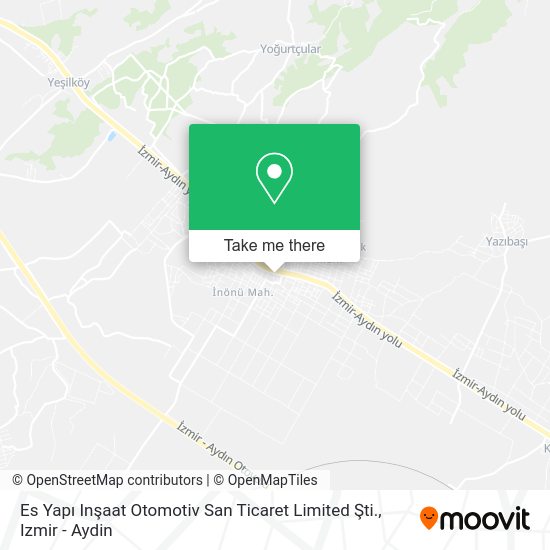 Es Yapı Inşaat Otomotiv San Ticaret Limited Şti. map