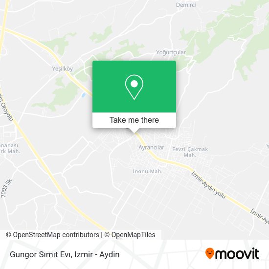 Gungor Sımıt Evı map