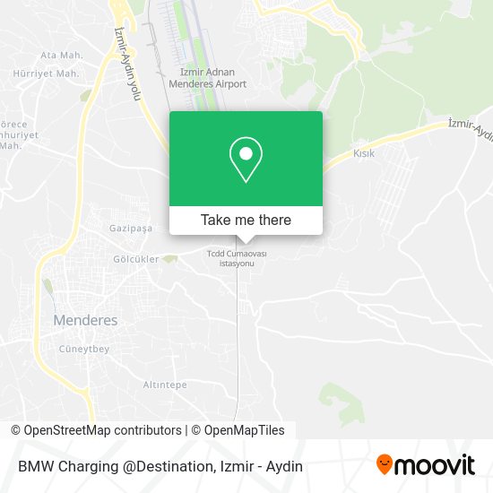 BMW Charging @Destination map