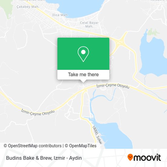 Budins Bake & Brew map