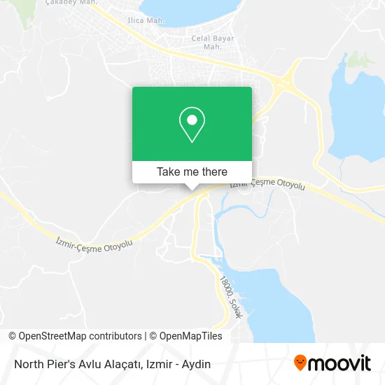 North Pier's Avlu Alaçatı map