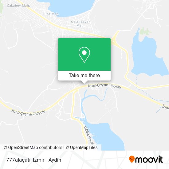 777alaçatı map