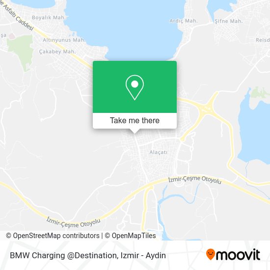 BMW Charging @Destination map