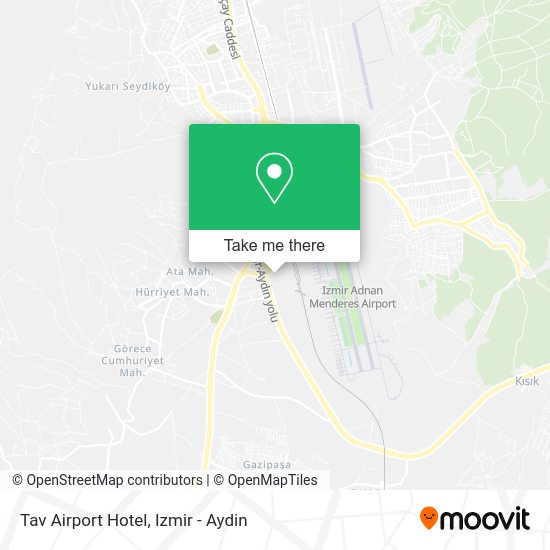 Tav Airport Hotel map