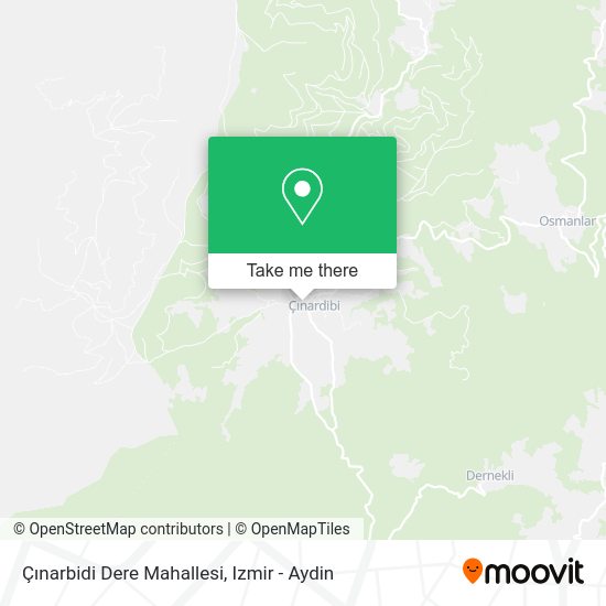 Çınarbidi Dere Mahallesi map