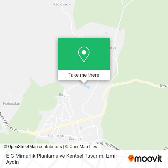 E-G Mimarlık Planlama ve Kentsel Tasarım map