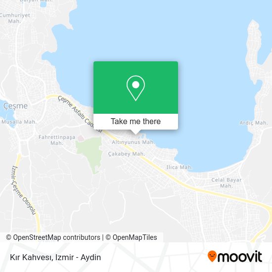 Kır Kahvesı map