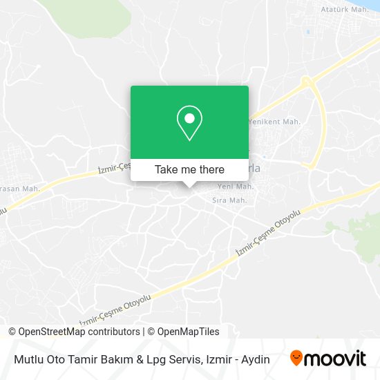 Mutlu Oto Tamir Bakım & Lpg Servis map