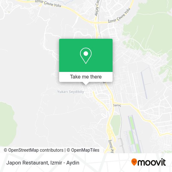 Japon Restaurant map