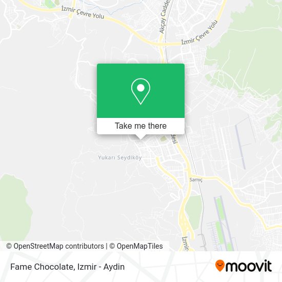 Fame Chocolate map