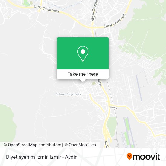 Diyetisyenim İzmir map