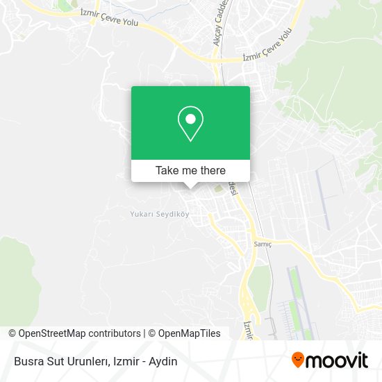 Busra Sut Urunlerı map
