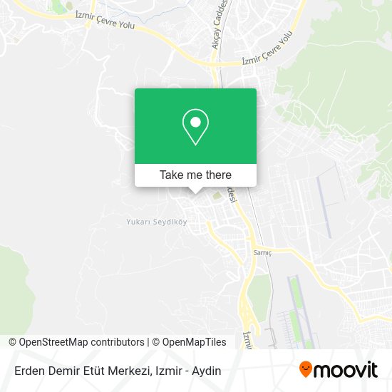 Erden Demir Etüt Merkezi map