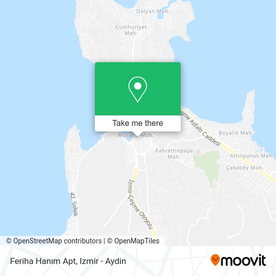Feriha Hanım Apt map