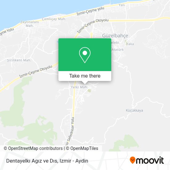 Dentayelkı Agız ve Dıs map