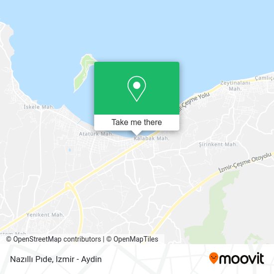 Nazıllı Pıde map