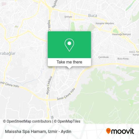 Maissha Spa Hamam map