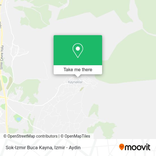 Sok-Izmır Buca Kayna map