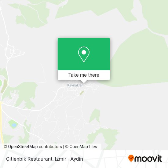 Çitlenbik Restaurant map