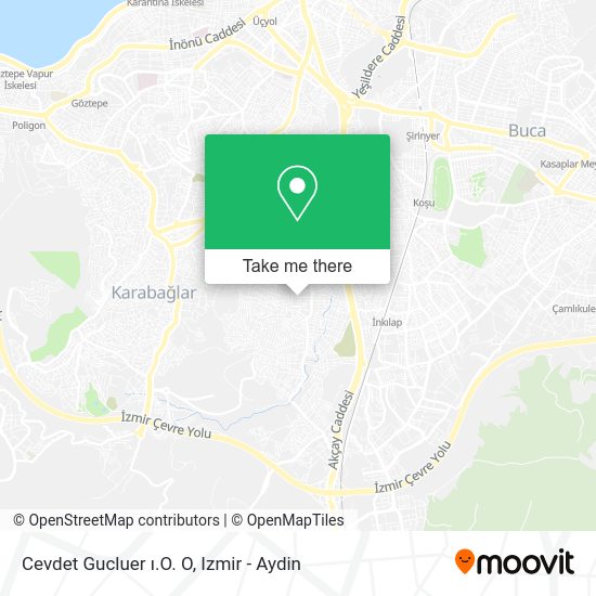 Cevdet Gucluer ı.O. O map