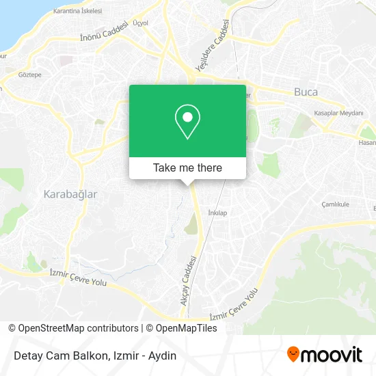 Detay Cam Balkon map