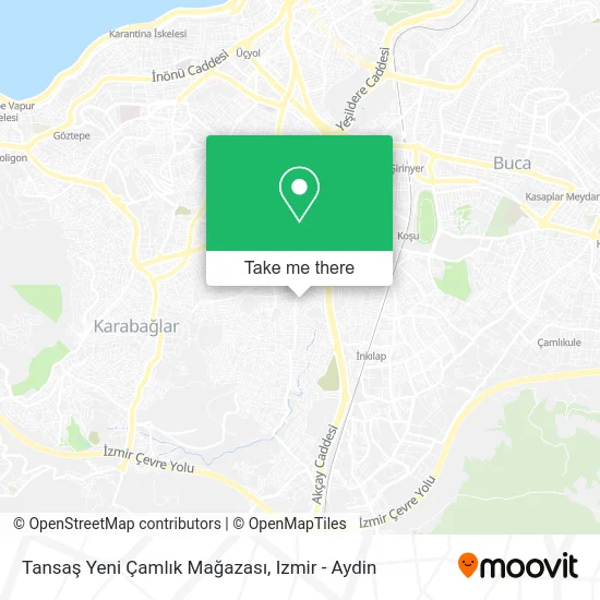 Tansaş Yeni Çamlık Mağazası map