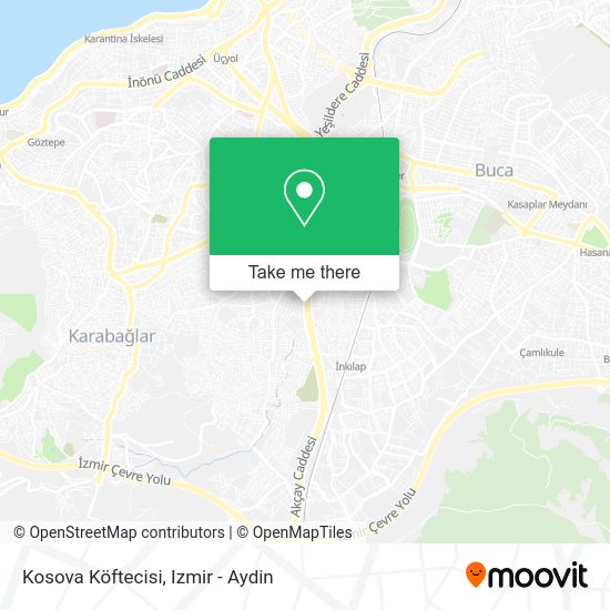 Kosova Köftecisi map