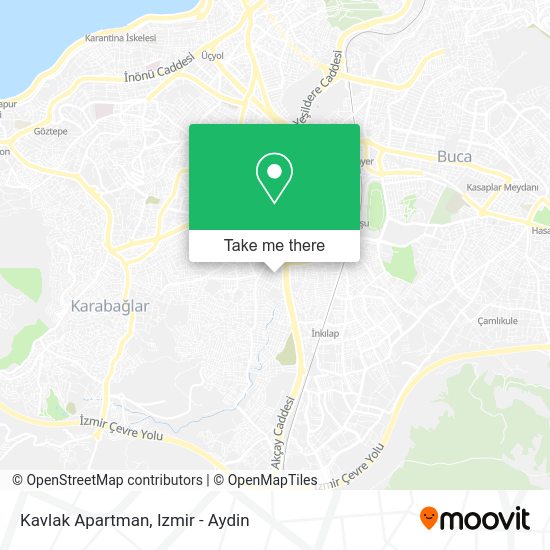 Kavlak Apartman map