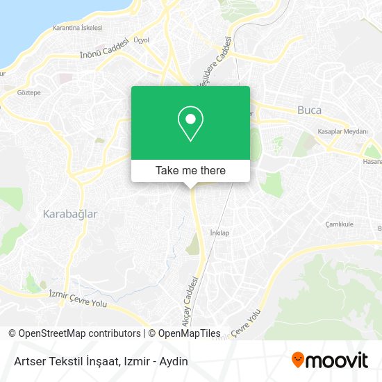 Artser Tekstil İnşaat map