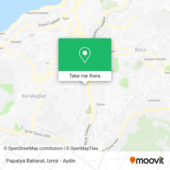 Papatya Baharat map