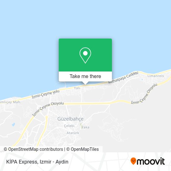 KİPA Express map