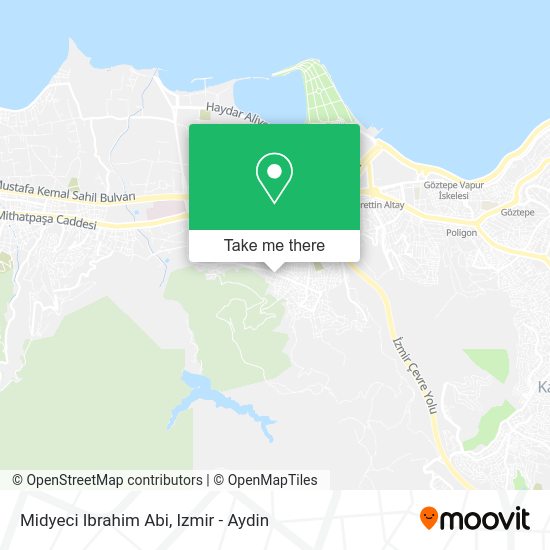 Midyeci Ibrahim Abi map