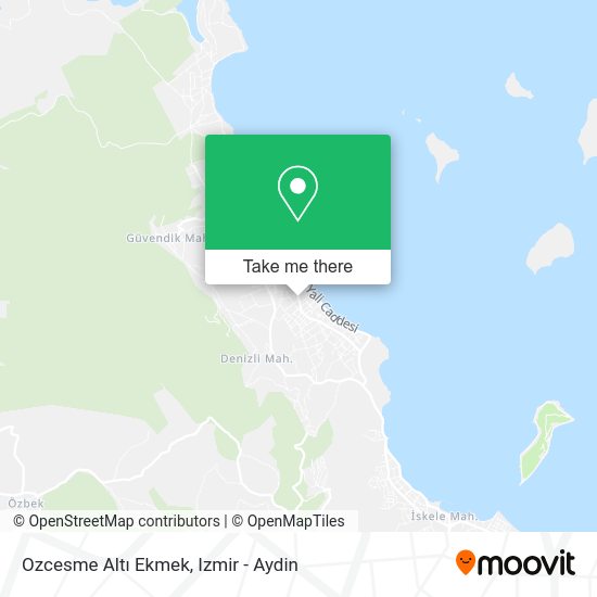 Ozcesme Altı Ekmek map