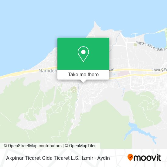 Akpinar Ticaret Gida Ticaret L.S. map