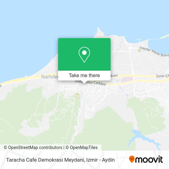 Taracha Cafe Demokrasi Meydani map