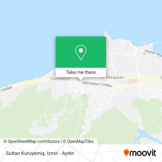 Sultan Kuruyemiş map
